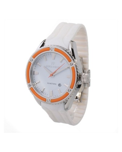 Folli Follie Reloj de Mujer Blanco Ø45mm - Estilo y Elegancia
