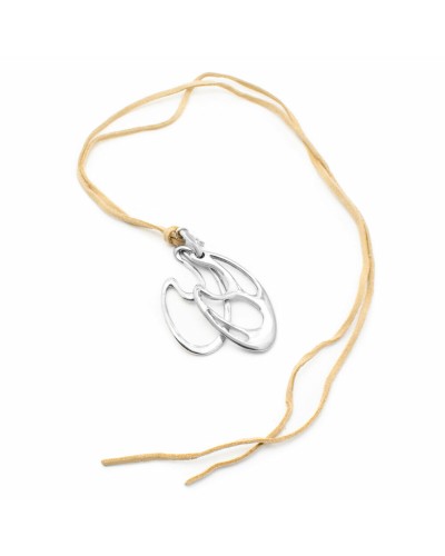 Folli Follie Halskette Damen Silber 925 Choker 35cm - Elegant
