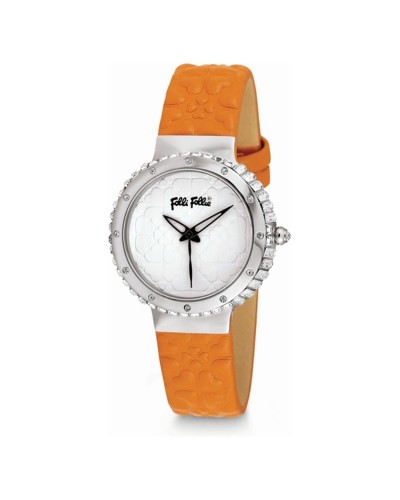 Folli Follie Damenuhr Orange Ø28mm - Stil und Trend
