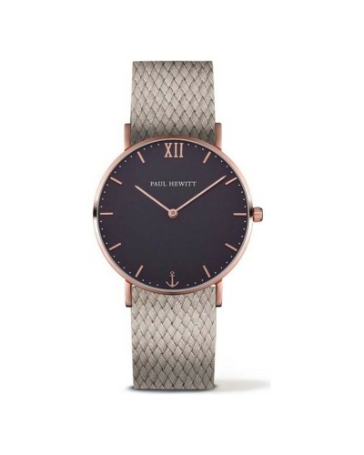Paul Hewitt Signature Reloj Unisex Negro 39mm - Estilo Náutico Elegante
