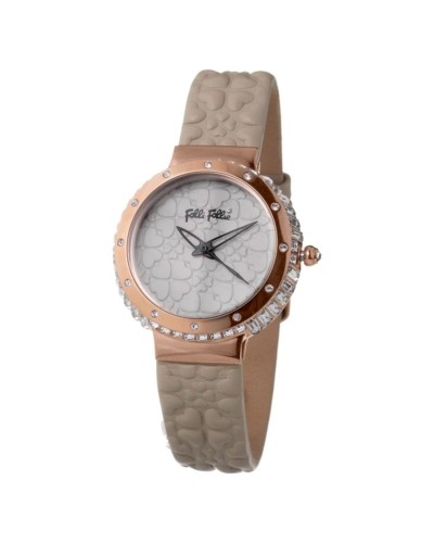 Folli Follie Damenuhr Ø35mm Silber Rosa - Elegant und Modisch
