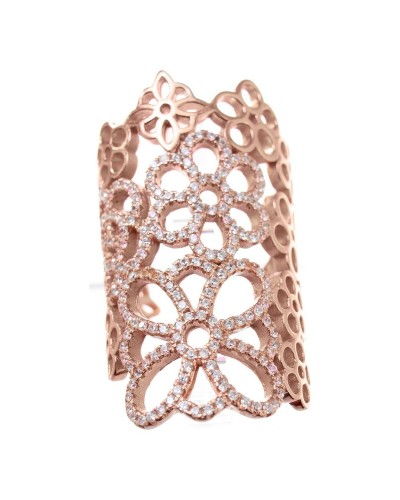 Folli Follie Bague Femme 3R15S135RC Taille 52 - Élégante et Raffinée
