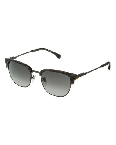 Lozza SL2280M Unisex-Sonnenbrille - Schildpatt-Gestell Ø53 - UV-Schutz
