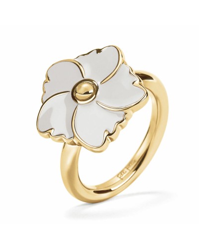 Folli Follie Damenring Gelbgold Größe 56 (16) - Elegant & Raffiniert
