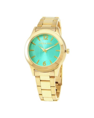 Devota & Lomba Montre Femme Turquoise 37mm - Design Élégant
