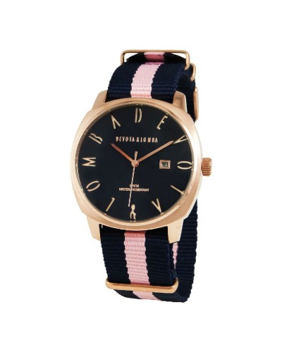 Devota & Lomba Montre Unisexe Bleue Ø42mm - Style Moderne et Attrayant
