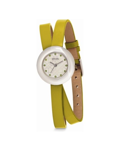 Folli Follie Reloj de Mujer Ø28mm Plata - Elegante y a la Moda (WF13F030SSF)
