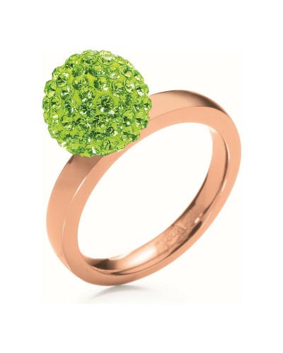 Folli Follie Anillo de Mujer Rojo 3R0T041RE Talla 50 - Elegante y Refinado
