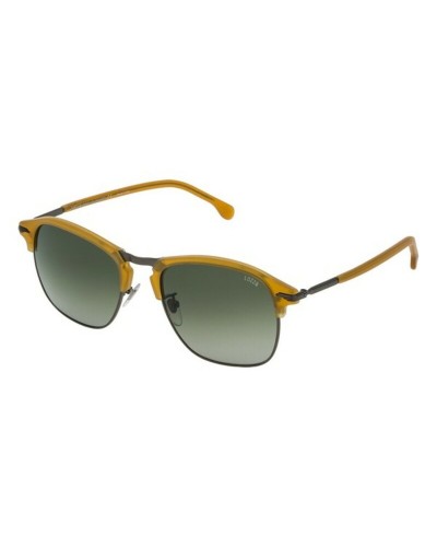 Lozza SL2292M Gafas de Sol Hombre Negro Mate/Verde Ø55mm
