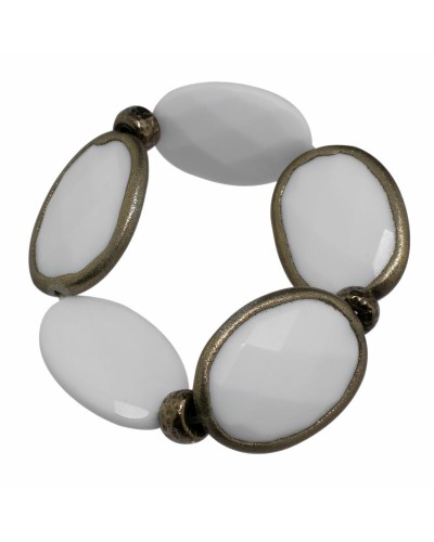 Folli Follie Women's Bracelet 4B9S013W Silver, Length 7cm - Elegant
