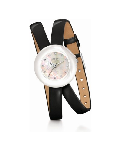 Folli Follie Montre Femme Noire Ø28mm - Élégante & Tendance
