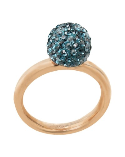 Folli Follie Anillo Mujer 3R0T041RV Talla 54 (14) - Joya de Moda
