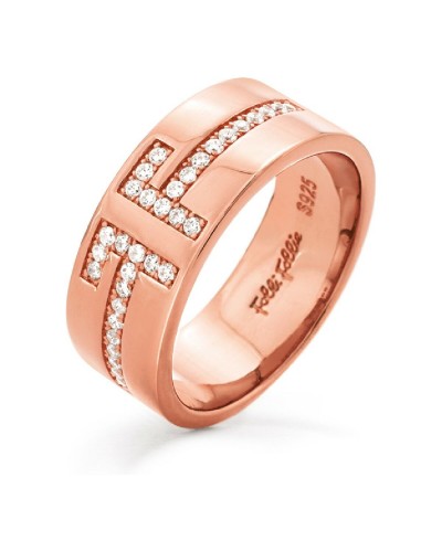 Folli Follie Damenring Roségold Größe 52 - Elegant & Raffiniert
