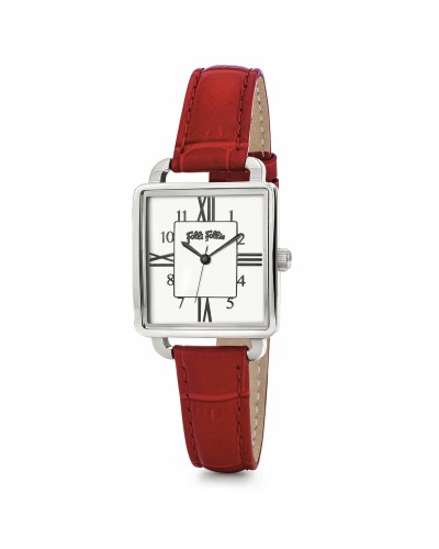 Folli Follie Montre Femme Blanche Ø32mm - Style Élégant et Moderne
