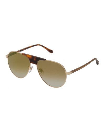 Lozza SL2354: Gafas de Sol Unisex, Montura Negro Mate, Lentes Grises Ø60mm
