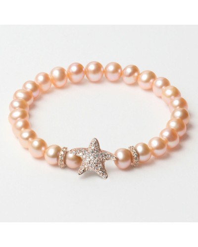 Lancaster Brazalete de Mujer JLA-BR-STAR-2-PE, 16mm - Joya Elegante
