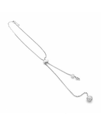 Folli Follie Halskette Damen Roségold 3N1F022C - Choker 35cm
