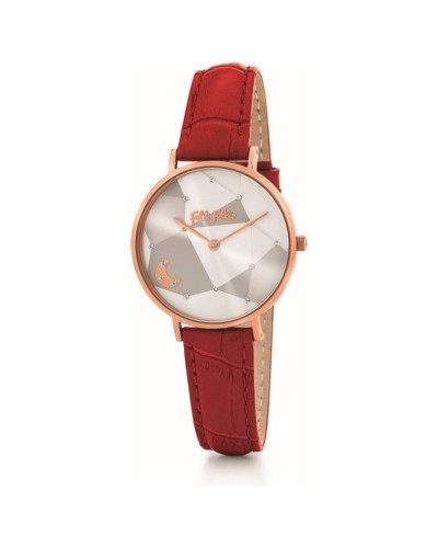 Crazy Chic Watch Woman WF19R016SSW-RE - Ø 32mm - Red, Elegant
