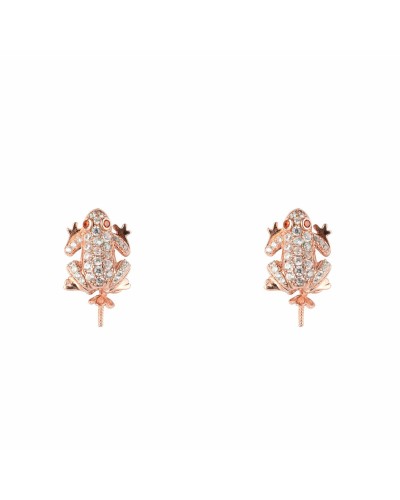 Dam örhängen Lancaster JLA-EAR-FROG-2 1,2 cm