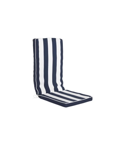 Kudde DKD Home Decor Vit Marinblå Ränder 42 x 4 x 115 cm