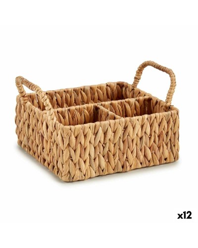 Contenitore Giacinto d'Acqua Marrone 20x16x31cm - Organizzatore Multiuso (12 Unità)