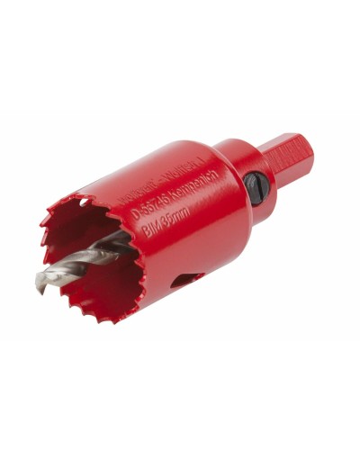 Taladro de corona Wolfcraft | Cortador circular para madera | 25-120 mm de diámetro
