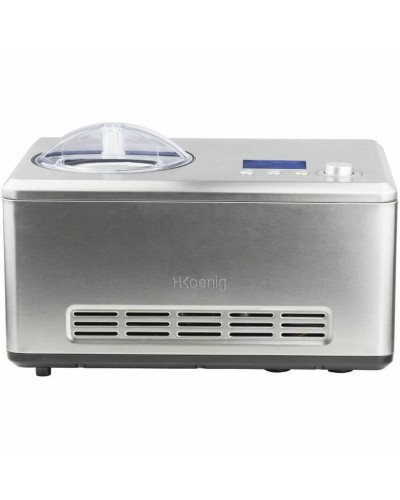 Gelatiera Hkoenig HF320 | 2L | 180W | Acciaio Inox | Per deliziosi gelati fatti in casa