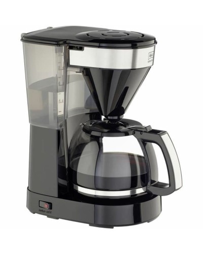 Melitta Easy Top II: Cafetera Eléctrica Negra 1.25L, 1050W - Excelente Café
