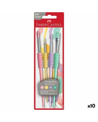 Faber-Castell Tortenpinsel 4Stk - Tortendekorationsset (10 Stück)
