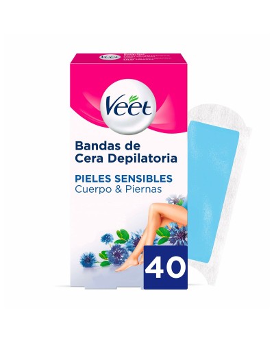 Ontharingspads Lichaam Veet Pure Gevoelige huid Lichaam Benen (40 Stuks)