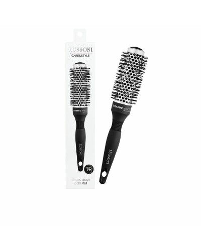 Lussoni Care & Style : Brosse Céramique Ø33mm pour Coiffure
