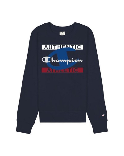 Herensweater zonder Capuchon Champion Authentic Athletic Donkerblauw