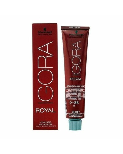 Teinture permanente Igora Royal Schwarzkopf Igora Royal 0-88 Nº 0-88 Nº 9.0-rubio muy claro Nº 8.0-rubio claro 60 ml