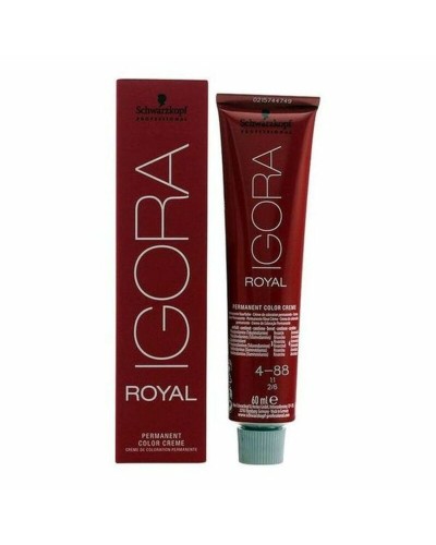 Permanente Kleur Igora Royal Schwarzkopf 1023 4-88 Nº 4-88 Nº 9.0-rubio muy claro Nº 8.0-rubio claro 60 ml