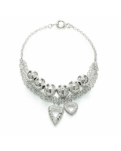 Crazy Chic Necklace for Women Silver 925 Rose Gold Plated 30cm - Elegant Jewelry
