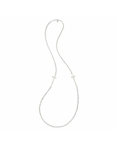 Folli Follie Halskette Damen 1N13F005 Silber Roségoldplattiert 45cm
