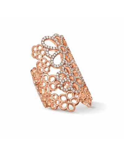 Folli Follie Bague Femme Or Rose Taille 54 - Élégante et Raffinée
