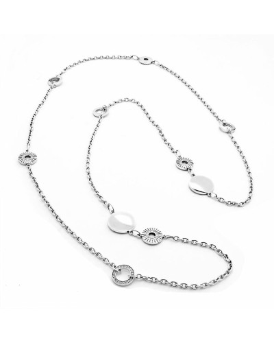 Collier Femme Folli Follie 3N8F211C, Longueur 60 cm - Élégant
