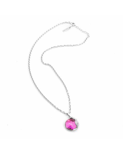 Folli Follie Collana Donna 3N9S064PC Argento Rosato 30cm - Elegante
