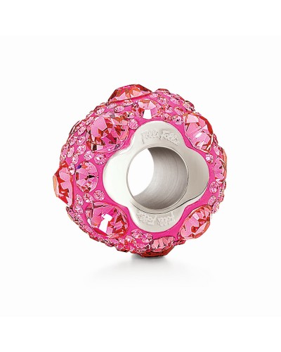 Naisten helmet Folli Follie 3P13F018D Pinkki (1 cm)