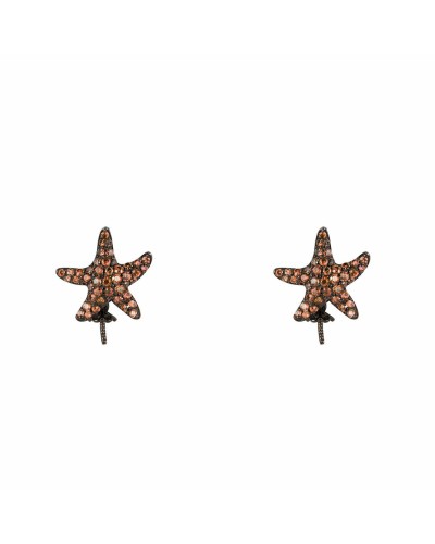 Lancaster Pendientes de Mujer JLA-EAR-STAR-4 - 1.2cm - Colgantes Estrella
