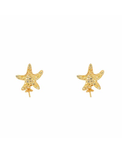 Pendientes Mujer Lancaster Star JLA-EAR-STAR-6 Plata 925, 1.2cm
