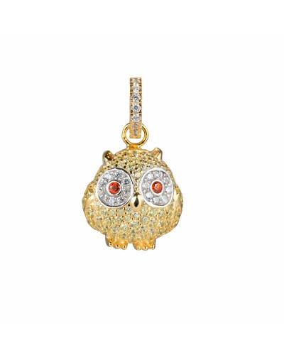 Lancaster Pendentif Femme Hibou JLA-PEN-OWL-6 Argent 925, 1.5mm
