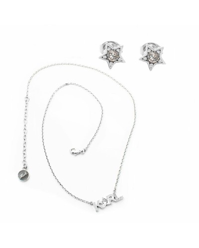 Karl Lagerfeld Collar Mujer 5512307, Plata, 25cm - Elegante
