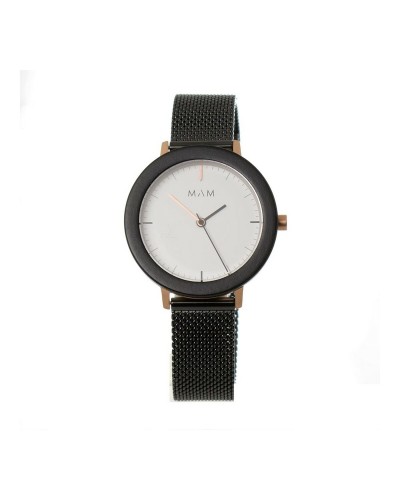 MAM Montre Unisexe 680 Minimaliste - Ø 33mm - Design Léger
