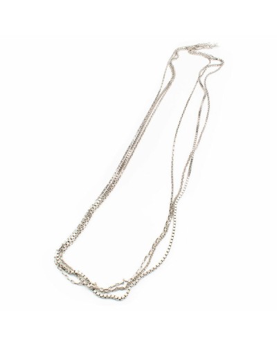 Sif Jakobs Collana Donna SJ-C2513 Argento 925, Lunghezza 45cm - Elegante
