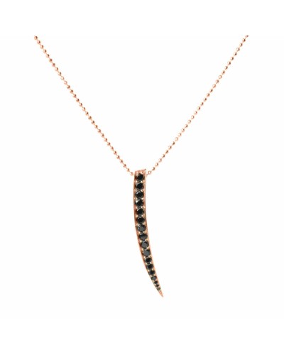 Sif Jakobs Women's Necklace P1012-BK-RG-CD - Elegant Choker 27cm
