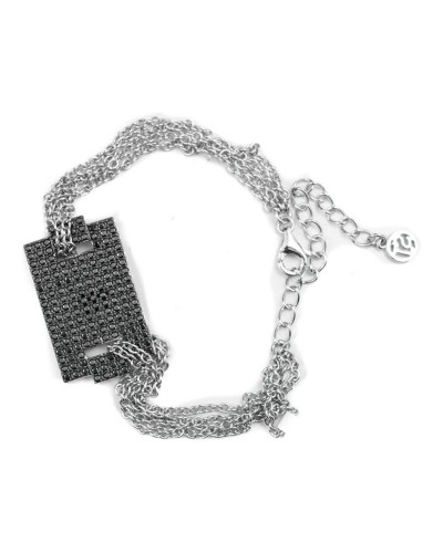 Sif Jakobs Bracelet Femme Noir 15cm - Élégant & Raffiné
