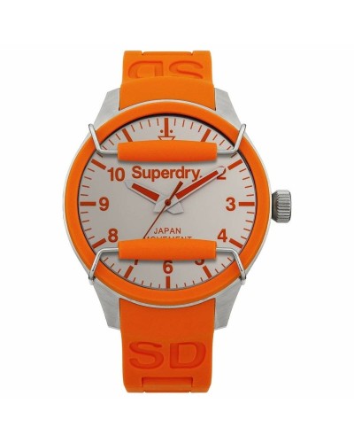 Superdry Unisex Uhr SYG125O - Schwarzes Zifferblatt Ø 44mm - Freizeitstil
