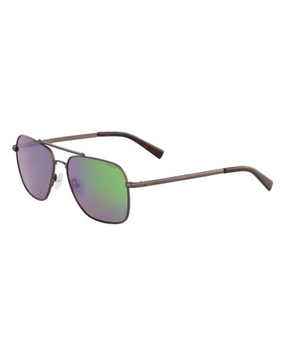 Nautica N4637SP-030 Men's Sunglasses, Grey Frame, 57mm Lenses
